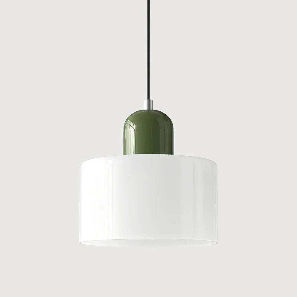 Bauhaus Colored Glass Pendant — Creative Dining Room Style | Enise™