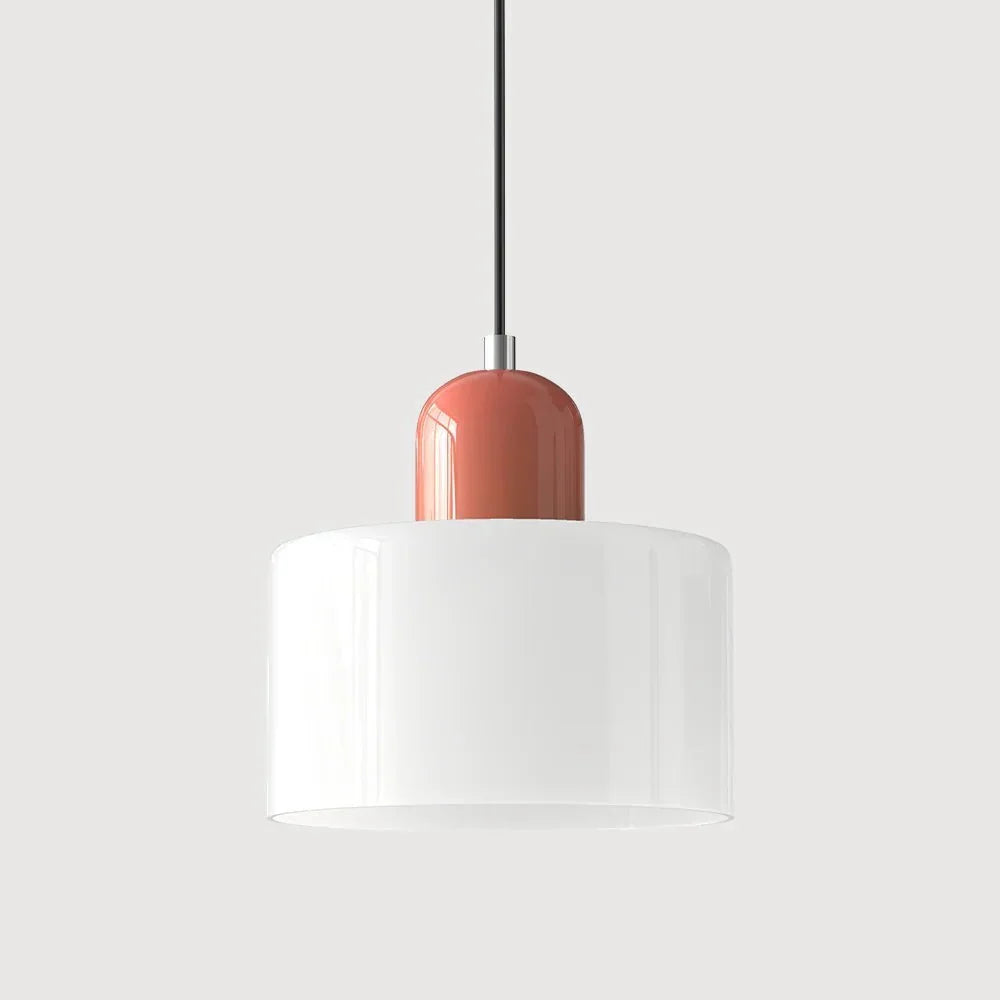 Bauhaus Colored Glass Pendant Light – Kitchen & Dining Room | Ellis – alternate view 9