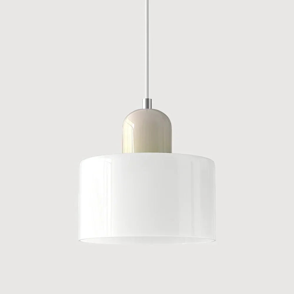 Bauhaus Colored Glass Pendant — Creative Dining Room Style | Enise™