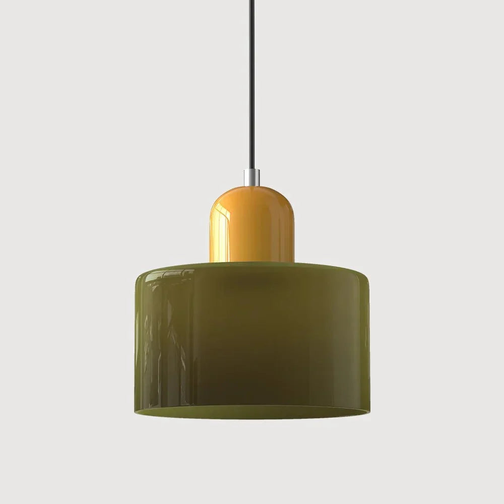 Bauhaus Colored Glass Pendant Light – Kitchen & Dining Room | Ellis – alternate view 30