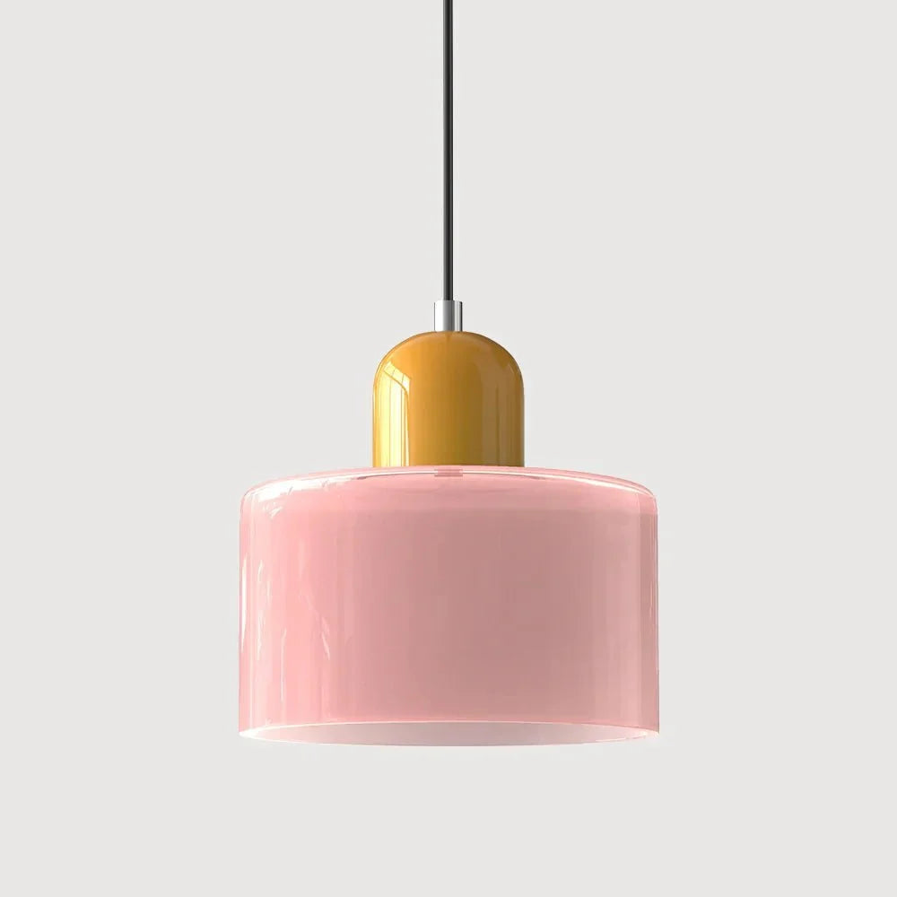 Bauhaus Colored Glass Pendant Light – Kitchen & Dining Room | Ellis – alternate view 24