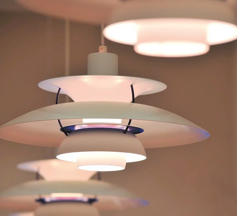 Multi-Tier Danish Vintage Pendant — Mid-Century Style | LUIS PARLU™