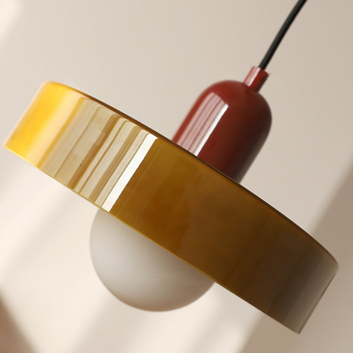 Retro Nordic Colored Glass Pendant – 9.8 or 13.8 Inch | Freya – alternate view 6