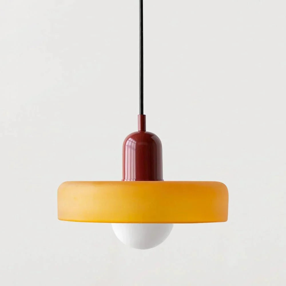 Retro Nordic Colored Glass Pendant – 9.8 or 13.8 Inch | Freya – alternate view 26