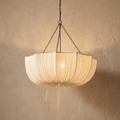 Pleated Fabric Pendant Chandelier — Japanese Retro Style | SHIBA™
