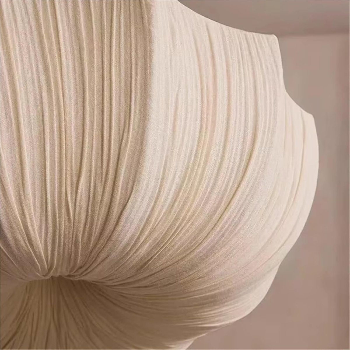 Pleated Fabric Pendant Chandelier — Japanese Retro Style | SHIBA™