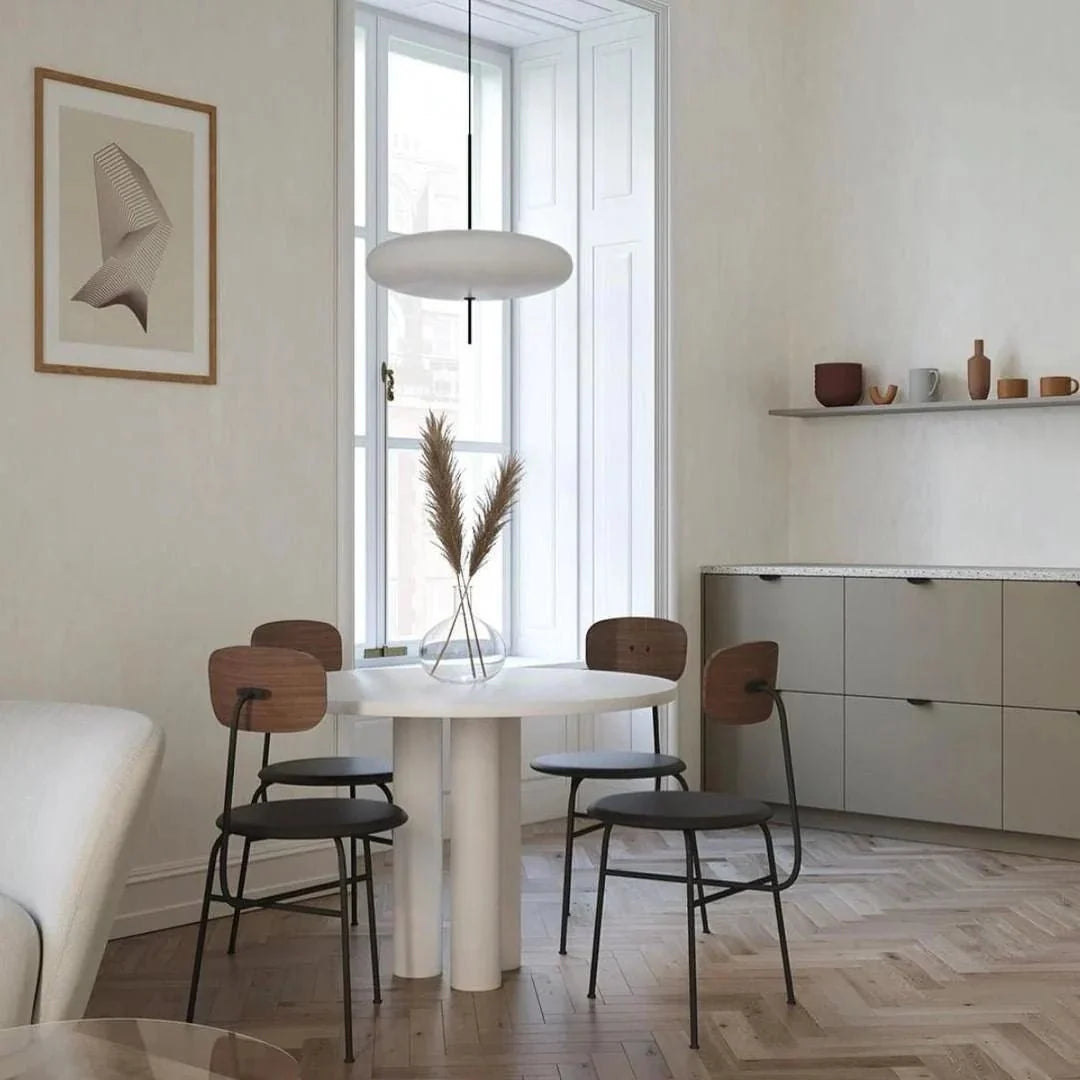 Flying Saucer Disc Pendant — Minimalist Nordic Style | NAVETTE™