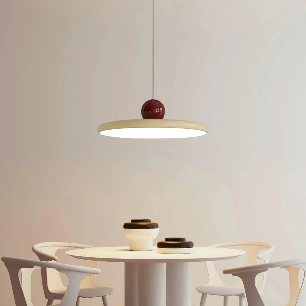 Perforated Disc Pendant — Colorful Nordic Macaron Style | MERINGUE™