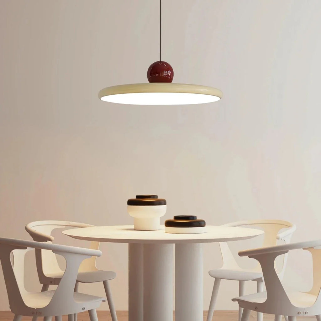 Perforated Disc Pendant — Colorful Nordic Macaron Style | MERINGUE™