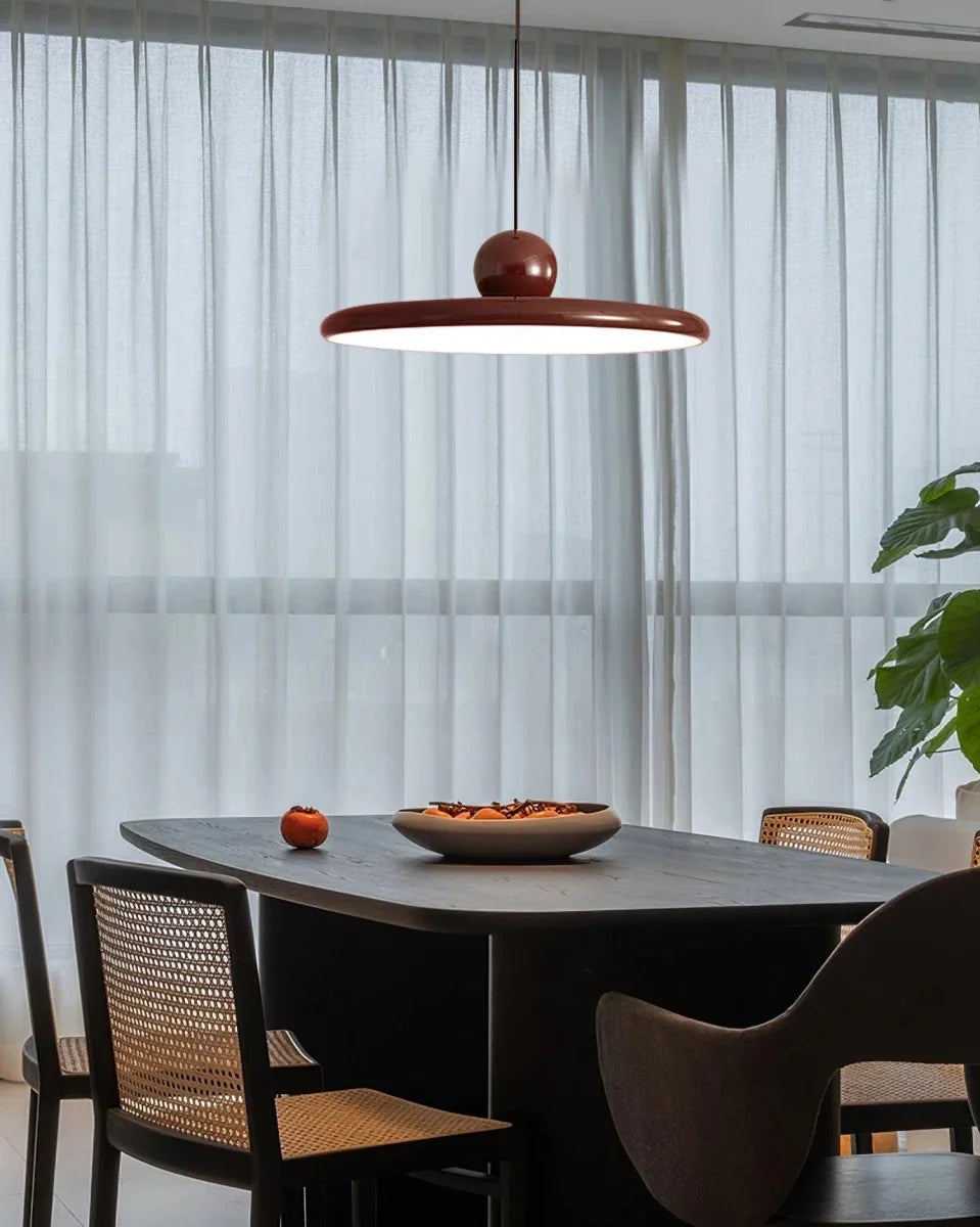Perforated Disc Pendant — Colorful Nordic Macaron Style | MERINGUE™