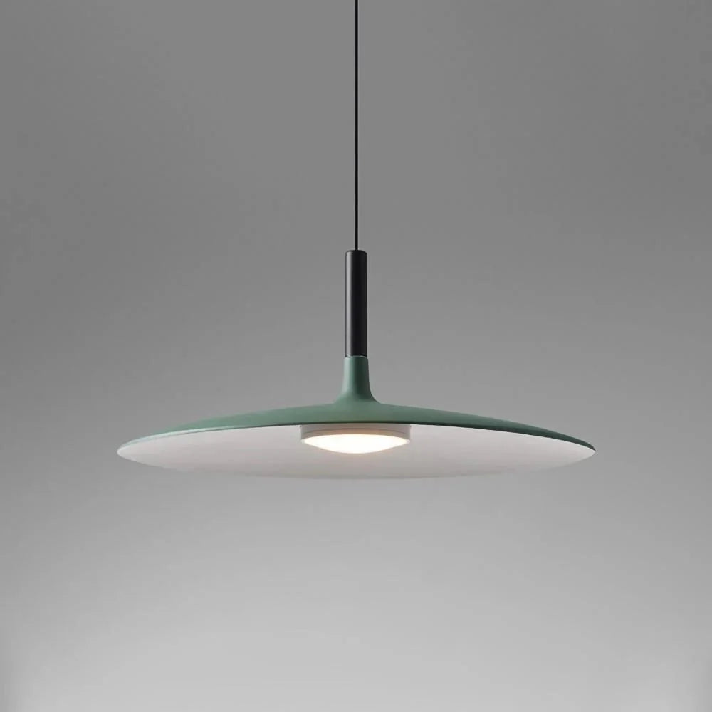 UFO-Style Disc Pendant — Industrial Nordic Design Chandelier | SATELLITE™
