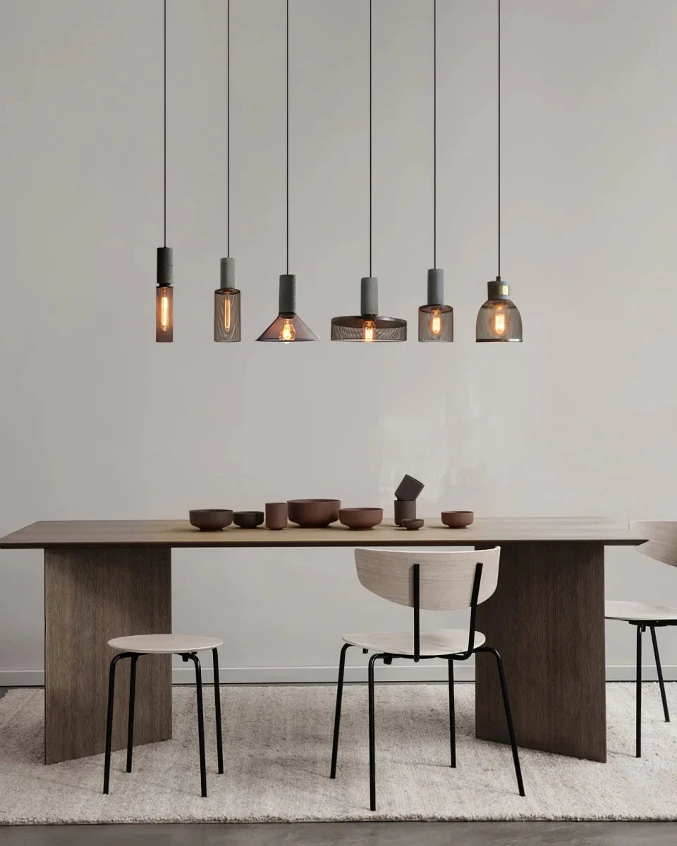 Raw Cement Pendant — Industrial Loft Vintage Style | BÉTON™