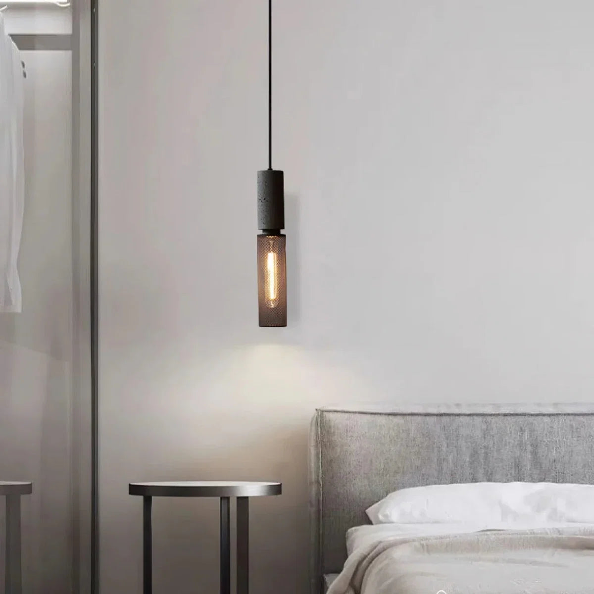 Raw Cement Pendant — Industrial Loft Vintage Style | BÉTON™