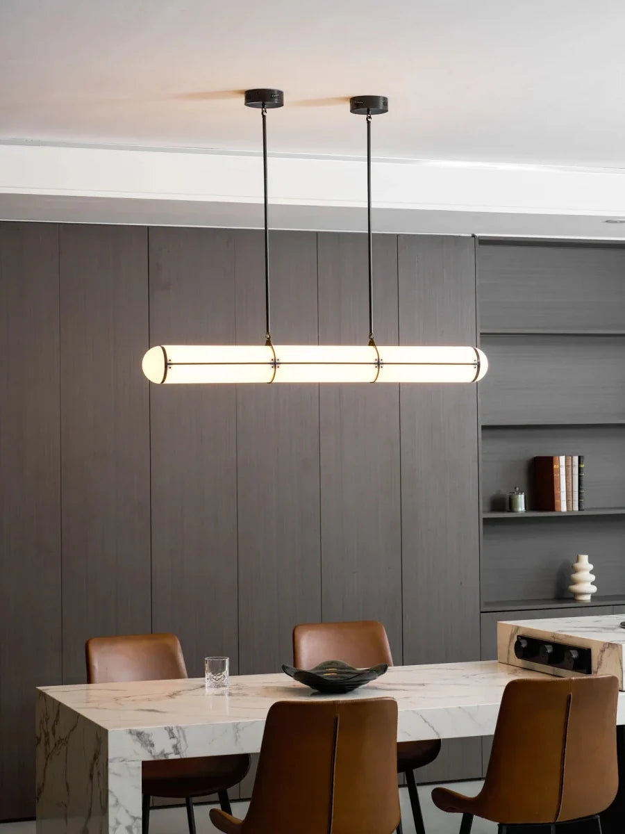 Linear Acrylic Bar Pendant — Minimalist Kitchen Island Style | RÉGLETTE™