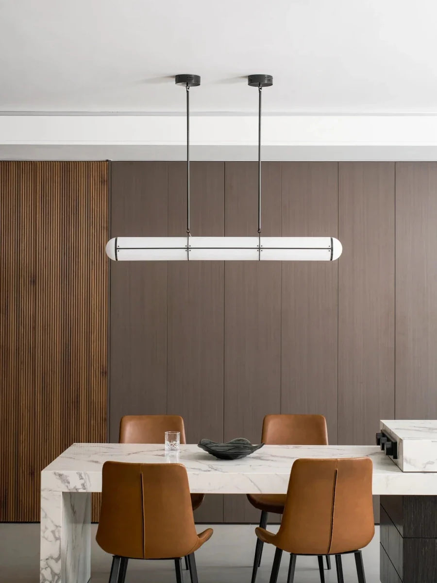Linear Acrylic Bar Pendant — Minimalist Kitchen Island Style | RÉGLETTE™
