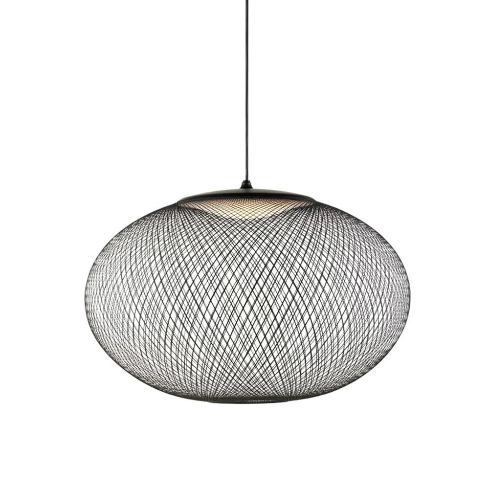 Curved Metal Pendant — Danish Contemporary Design Chandelier | ONDE™