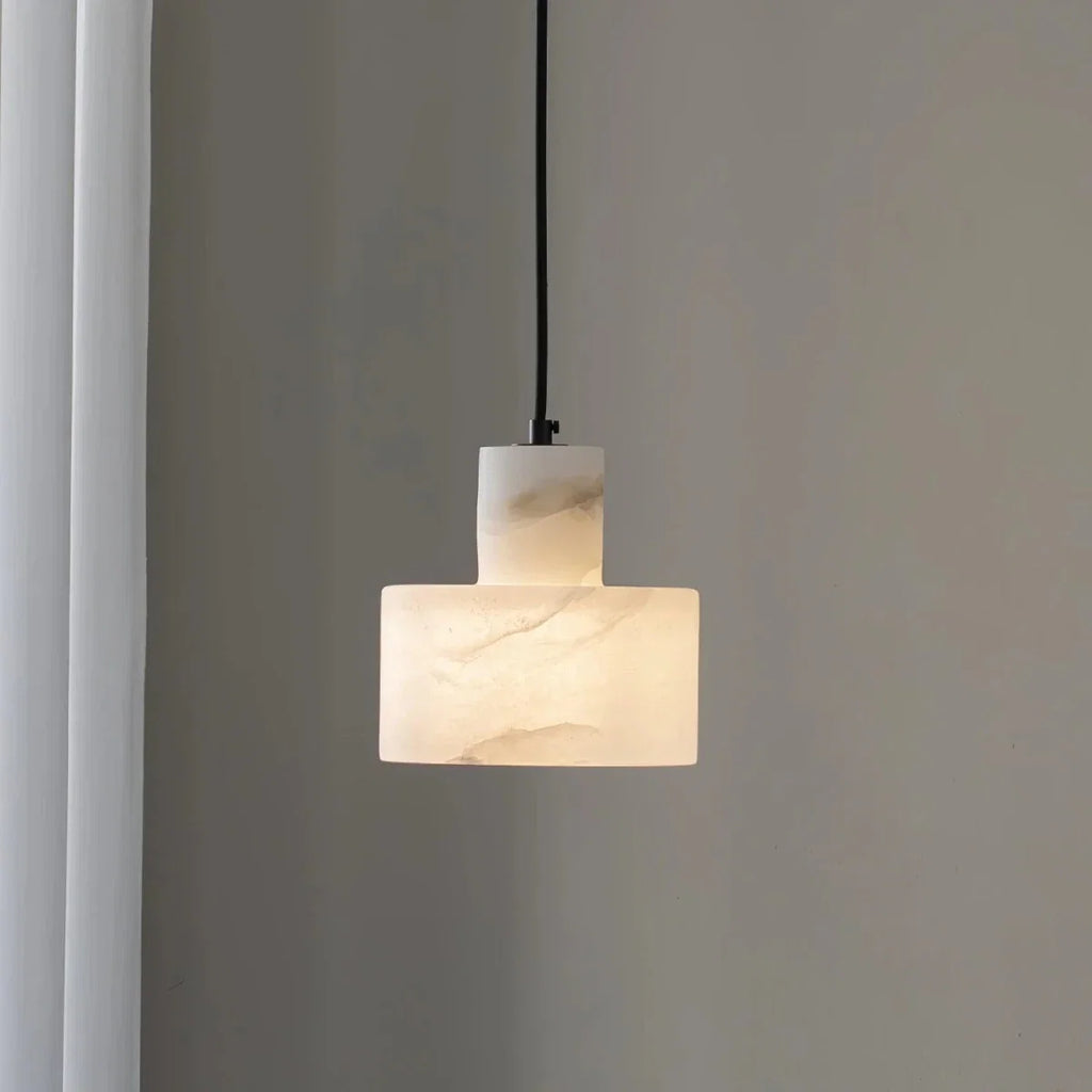 Marble Sphere & Copper Pendant — Small Anti-Blue Light Chandelier | AGATE™
