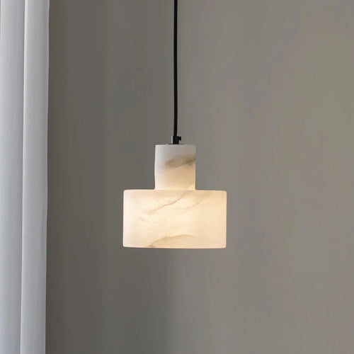 Marble Sphere & Copper Pendant — Small Anti-Blue Light Chandelier | AGATE™
